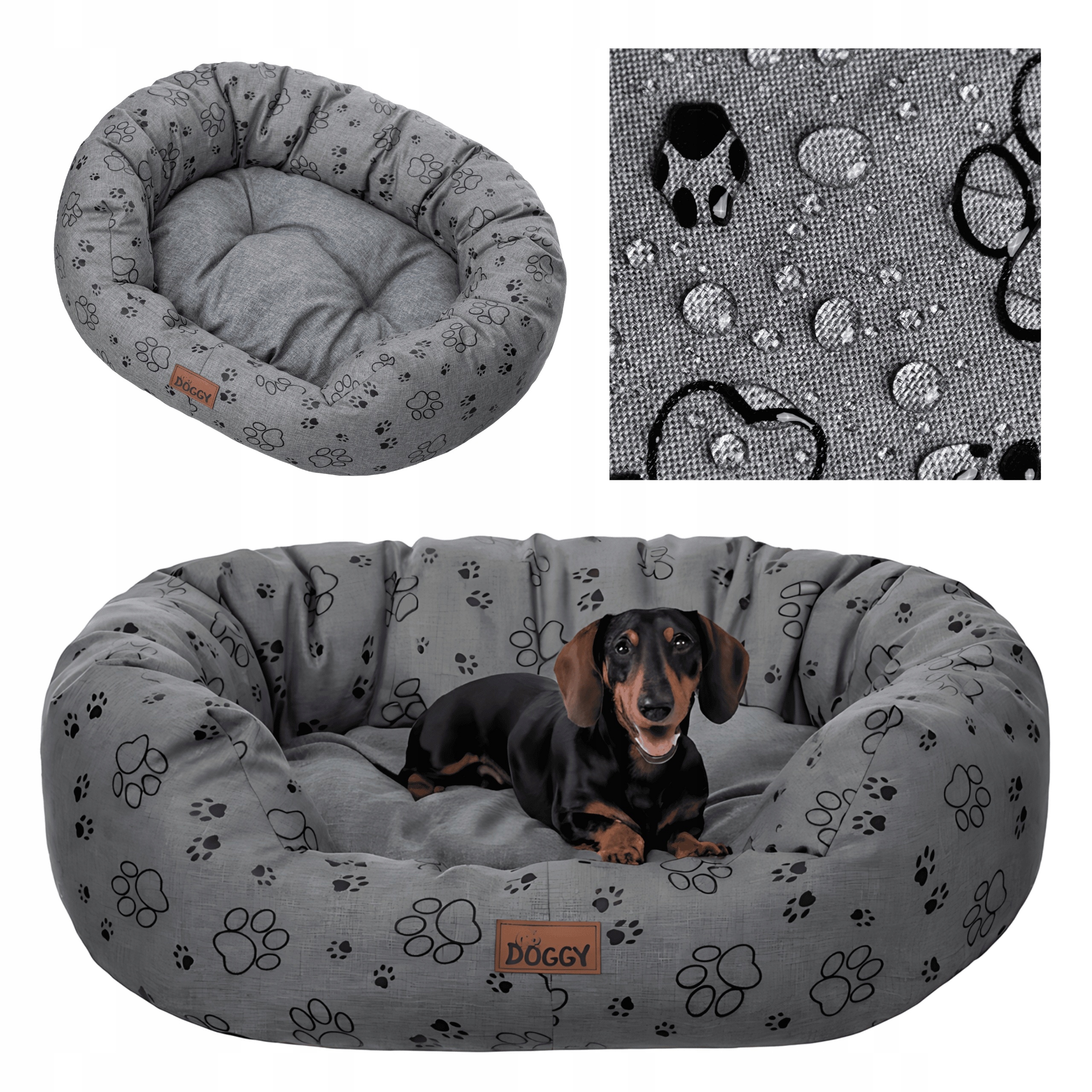 Levně Pelíšek pro středního psa Voděodolné Potah pro psa s matrací 94x75