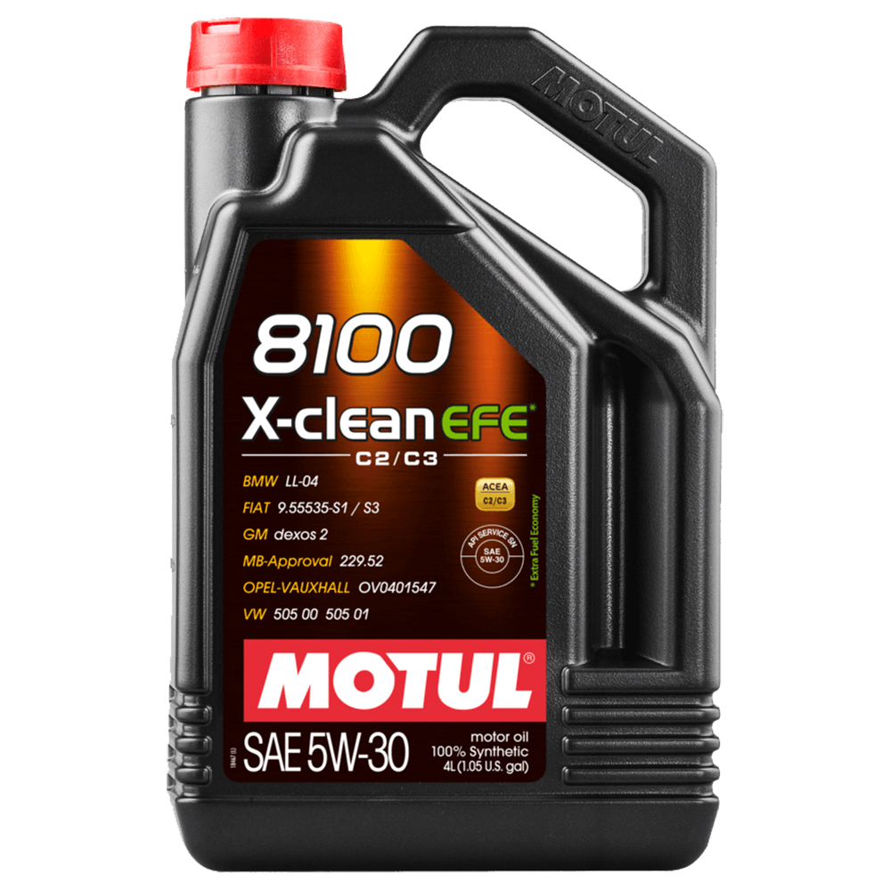 Motul 8100 X-Clean Efe C2/C3 5w30 4L syntetyczny olej silnikowy