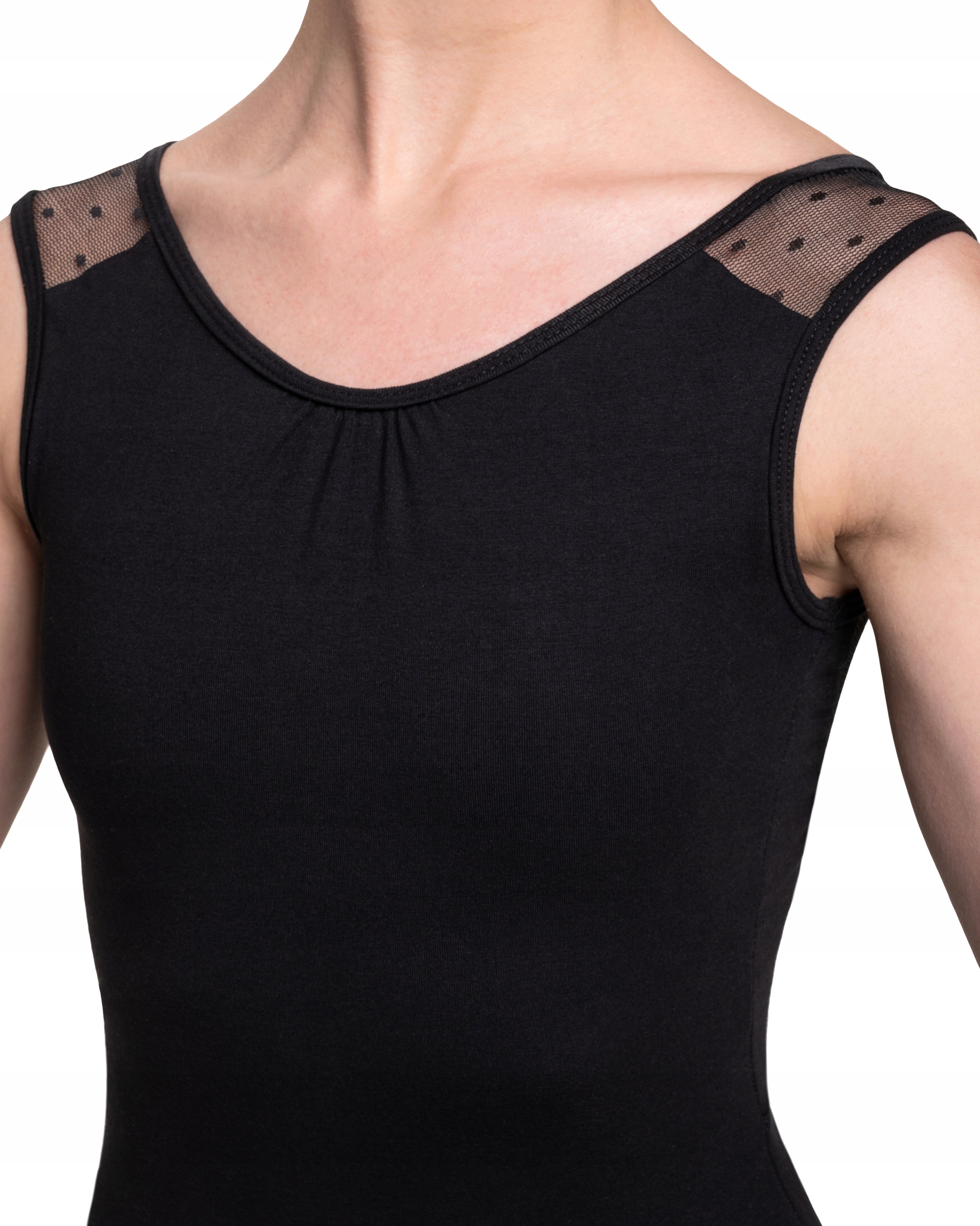 BAWEŁNIANY KOSTIUM DO TAŃCA KORONKOWY ARABESQUE M Rozmiar M