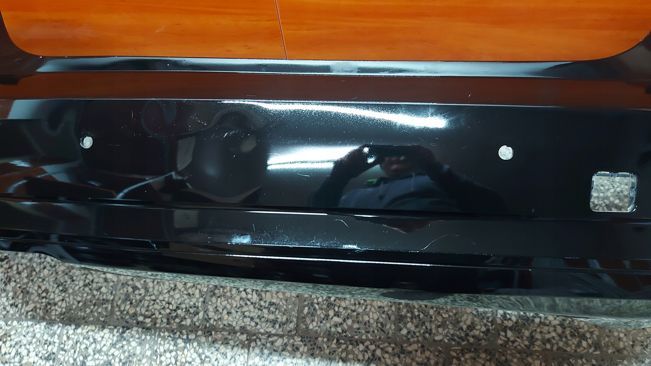 bumper rear part rear BMW 3 F34 GT