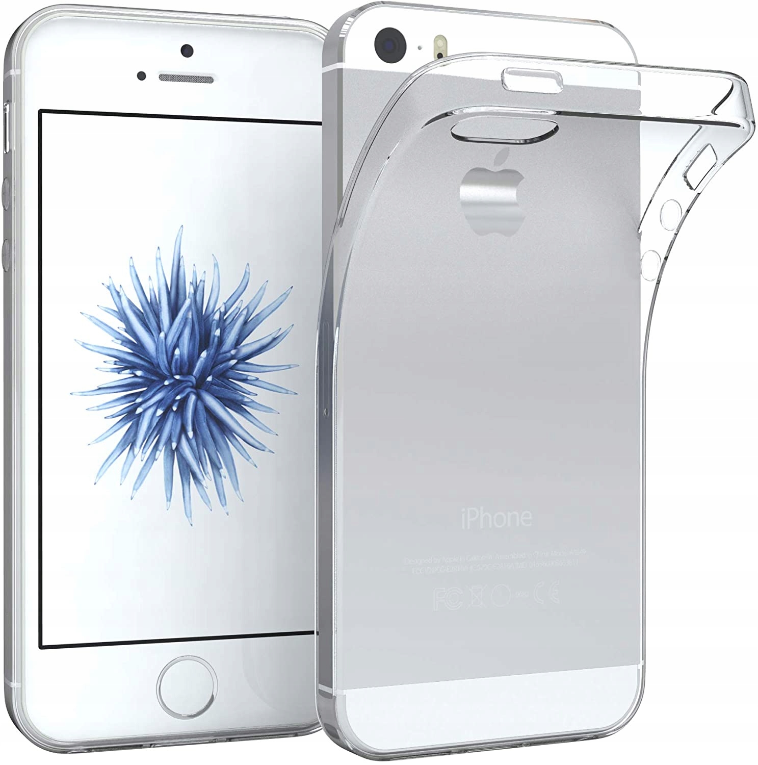

IPhone Se 5 S5 5C etui slim przezroczysty
