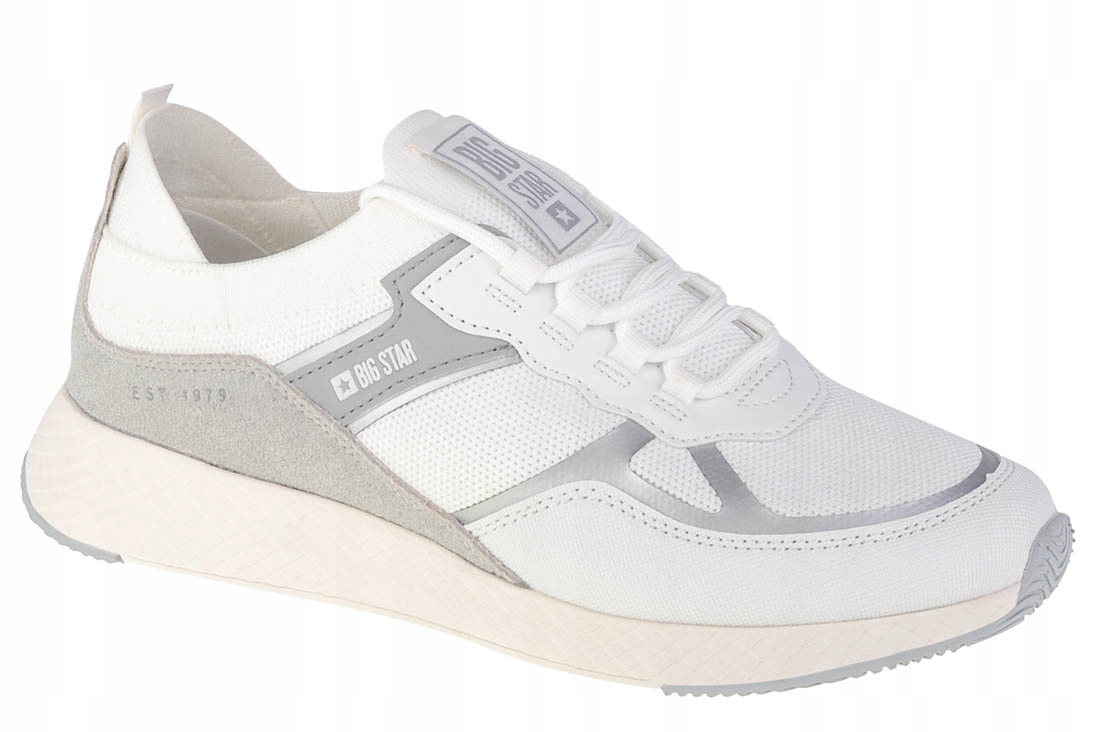 Big Star Boty [39] Boty Tenisky Dámské Látka Bílá