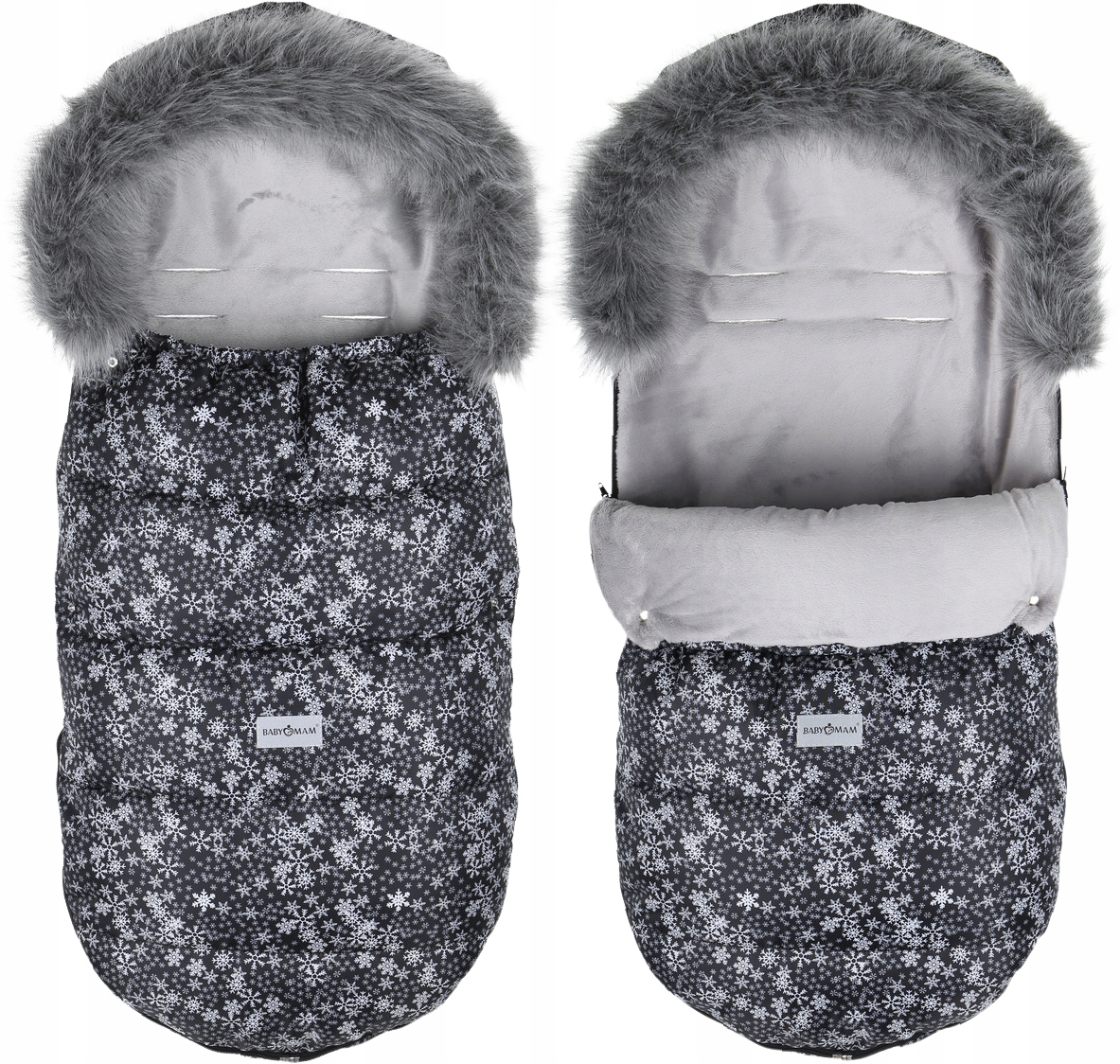 

Babymam Śpiworek Do Wózka Sanek Na Zimę Maxi 114cm
