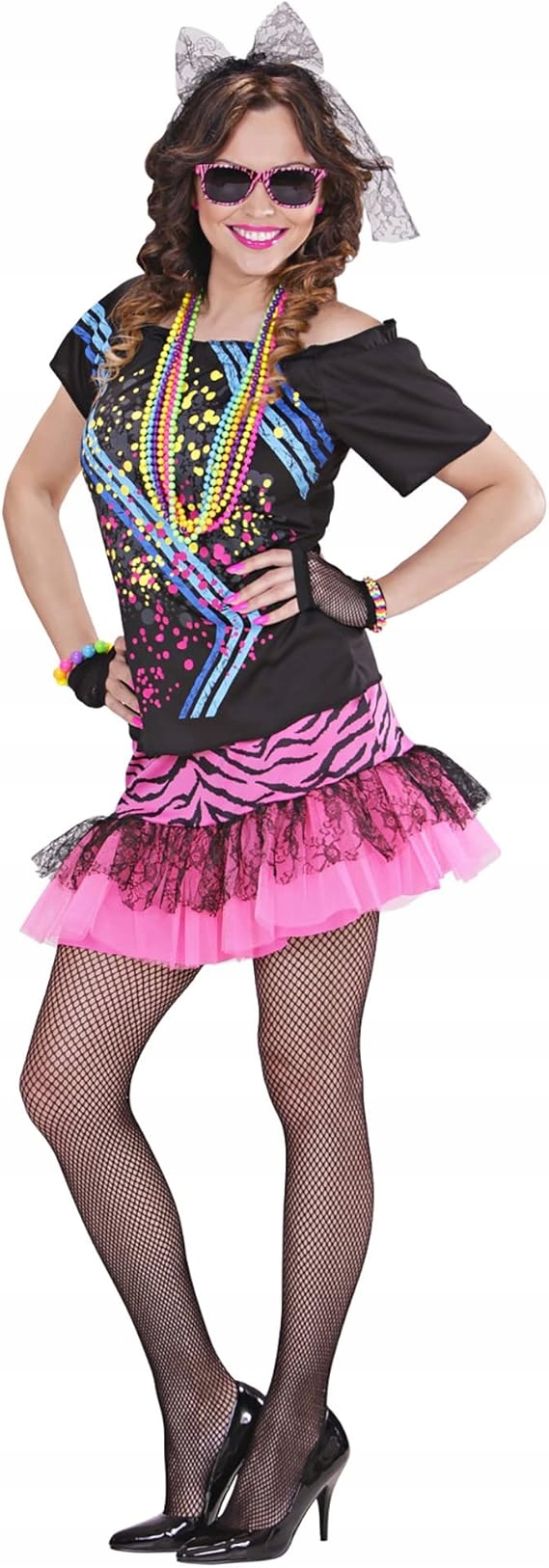 V Widmann Milano Party Fashion Kostým rockové dívky, kostým s l