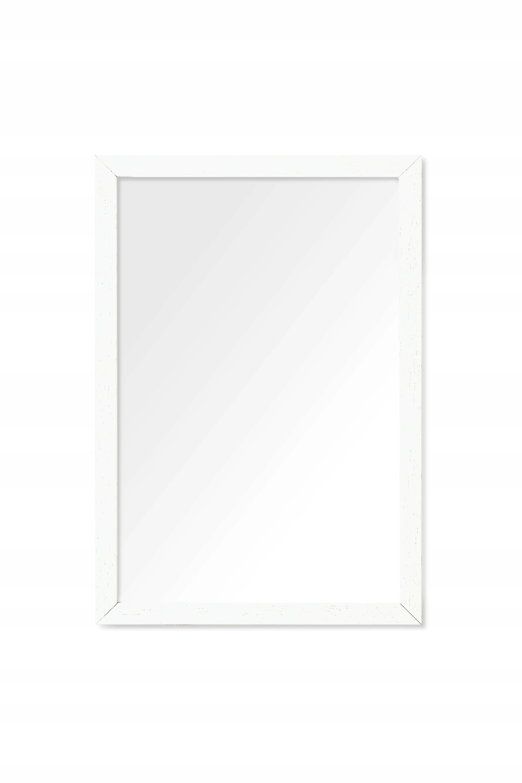 Rámeček dřevěný Rustic bílý 40x40 cm Plexi