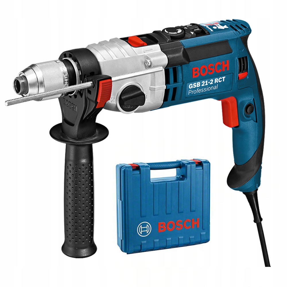 BOSCH WIERTARKA UDAROWA 1300W GSB 21-2 RCT SZYBKOZACISKOWY UCHWYT