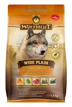 Levně Wolfsblut Dog Small Breed Wide Plain 7,5kg