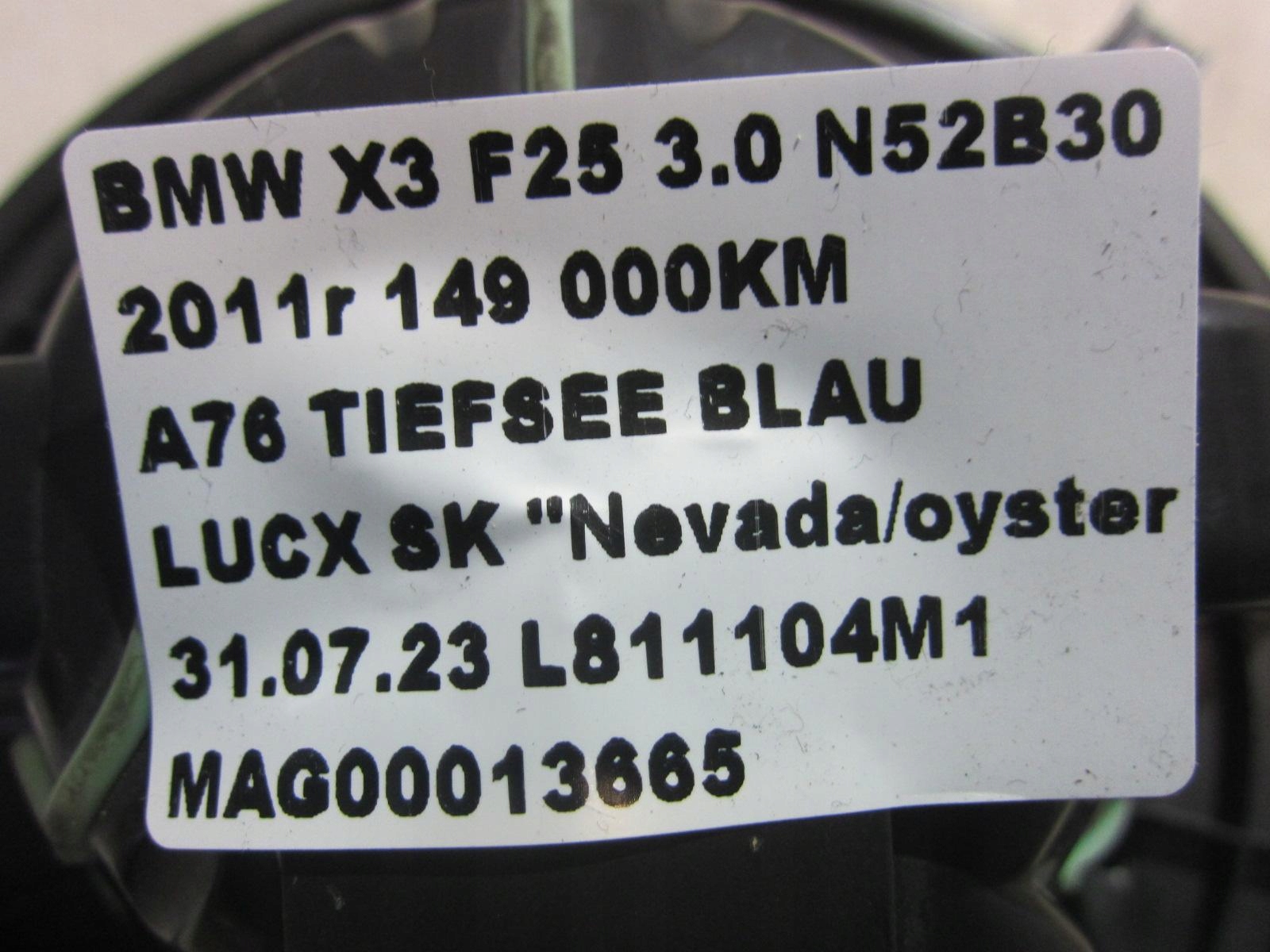 BMW X3 F25 E90 Lüfter DMUCHAWA des lüfters 9227670