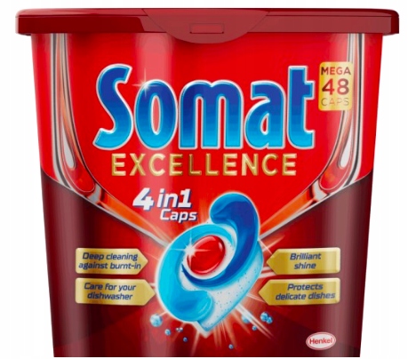 

Somat Excellence 4in1 Caps tabletki 48szt 830g XXL
