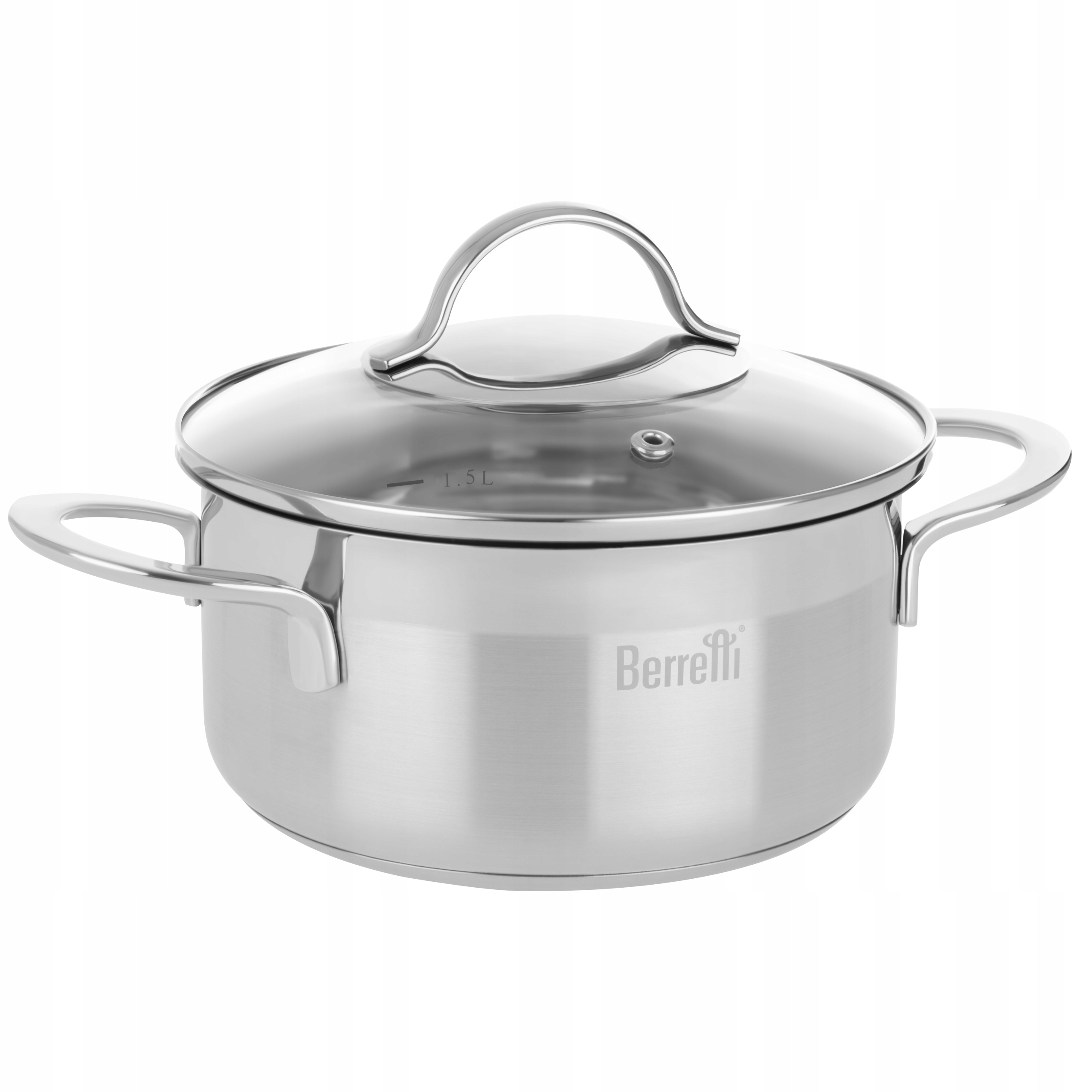 ZESTAW GANRKÓW 10 el. Na Prezent 4 Garnki z Pokrywą + Patelnia 28 cm Z/P Marka Berretti