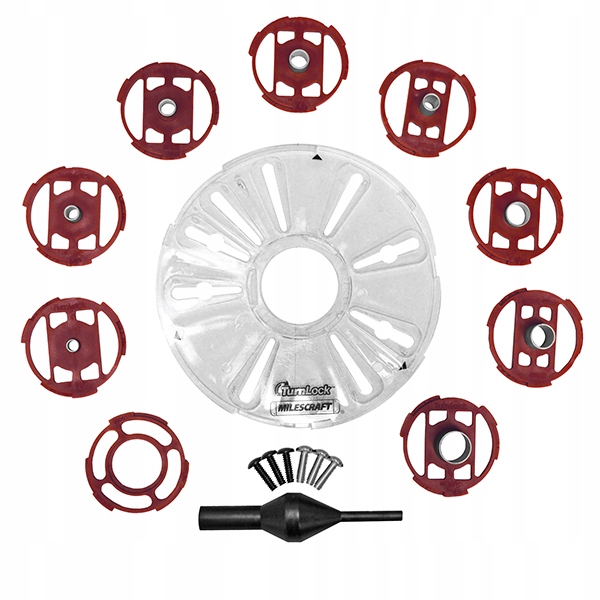 

Pierścienie tuleje kopiujące do frezarki Milescraf