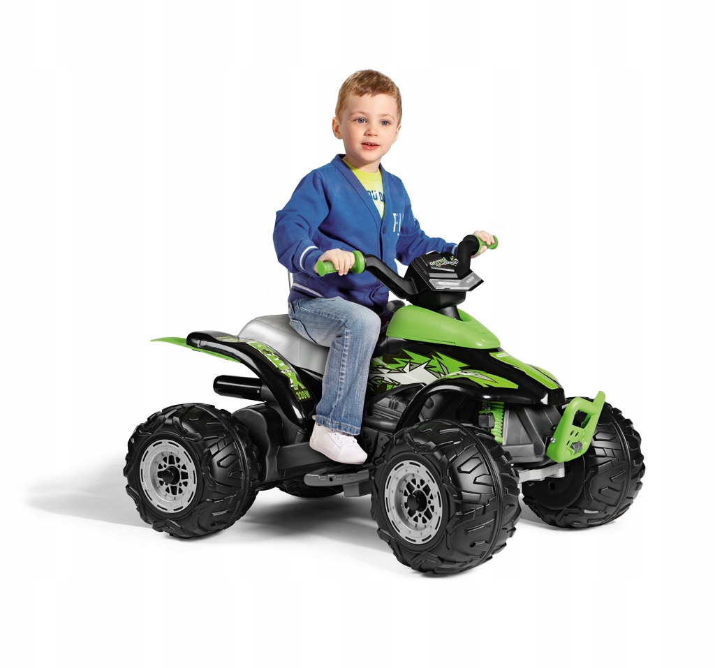 Quad na akumulator Corral T-rex 12V Green Peg Perego