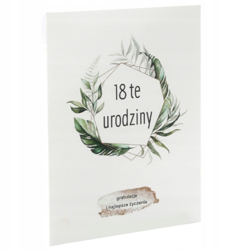 

Koperta 18 urodziny na zdjęcia 10x15 lub 13x18
