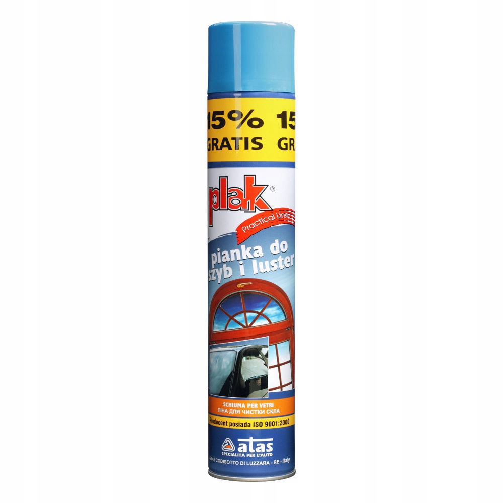 

Plak Practical Pianka Do Mycia Szyb I Luster 500ml