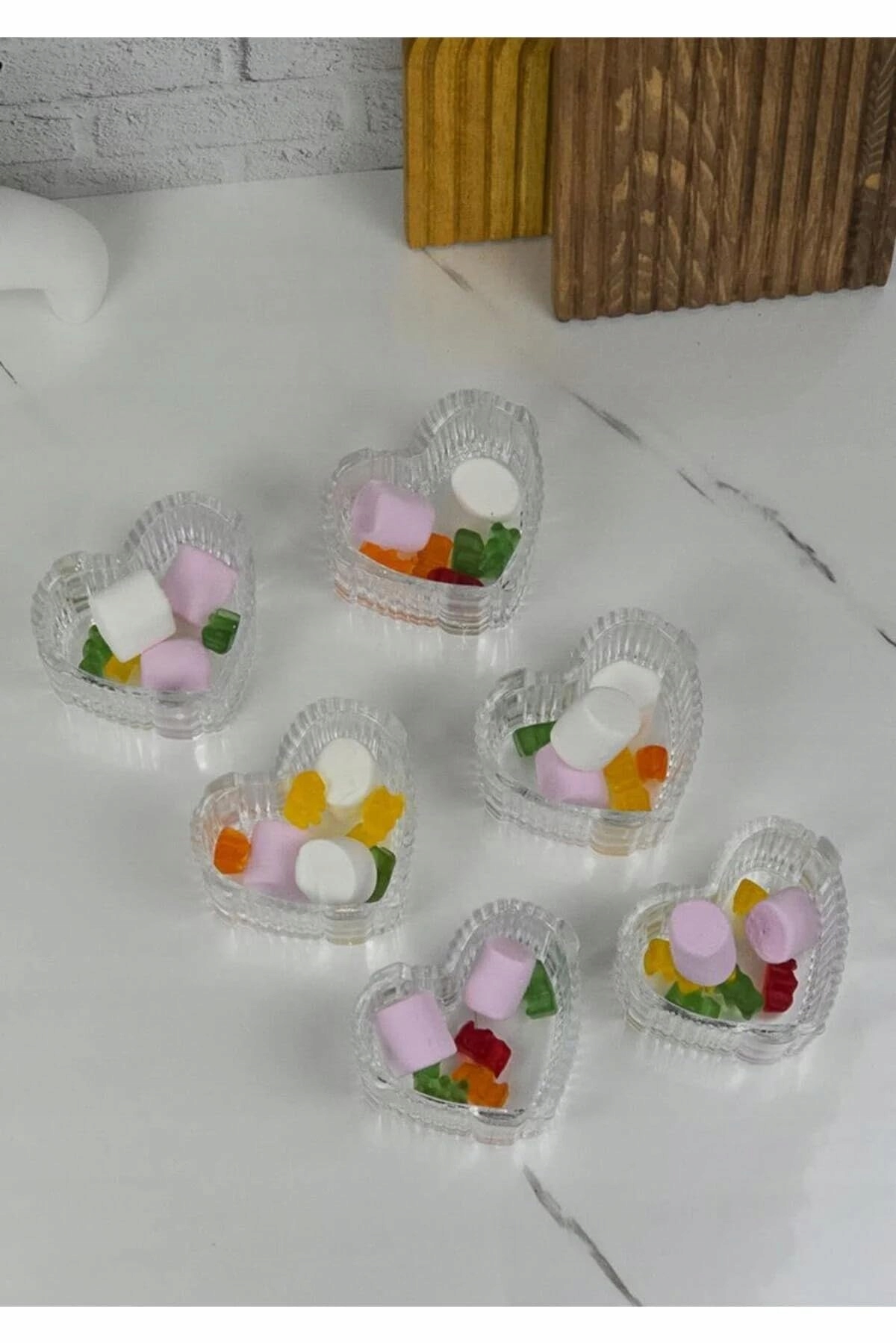 Sada 6 mini misek na dipy a omáčky a svačiny OrginGift s glasem nebo bambusem