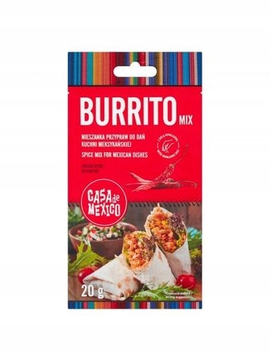 Levně 6 x Casa De Mexico Koření na burrito 20 g