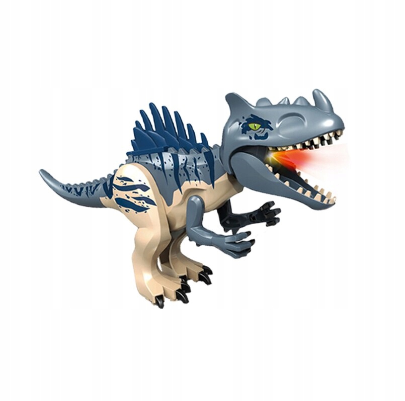 

Duży Składany Dinozaur T-rex Klocki Z Dźwiękiem