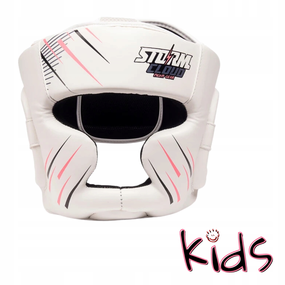 StormCloud Kask Bokserski dla dzieci StarFall Biało-Różowy Junior M