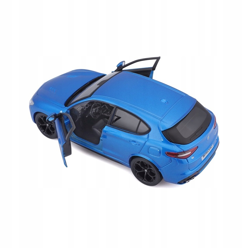 Alfa Romeo Stelvio 1:24 model Bburago 18-21086 Płeć chłopcy dziewczynki