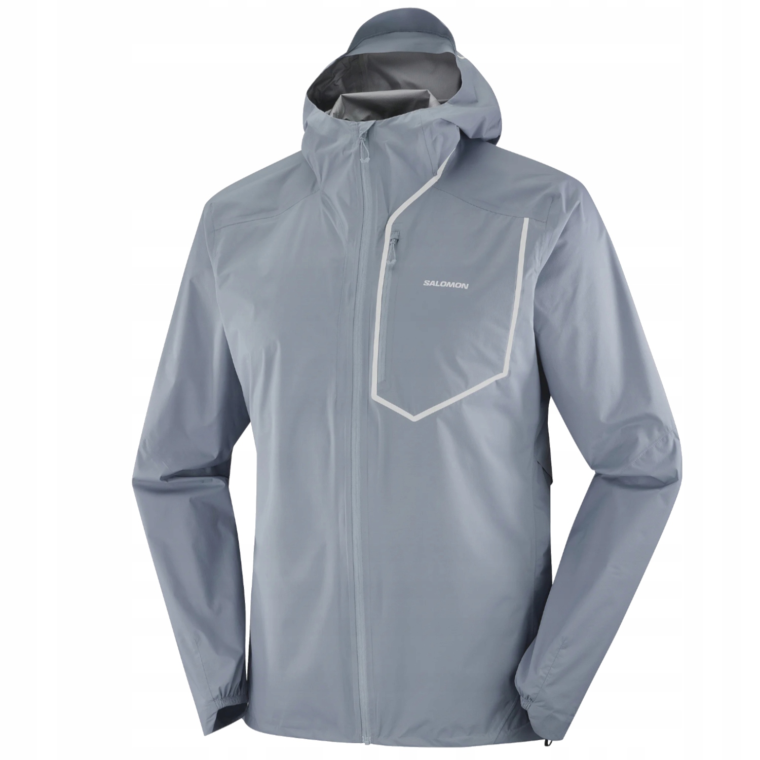 Salomon Bonatti Pro Jkt M [L] Pánská bunda Polyamid Šedá