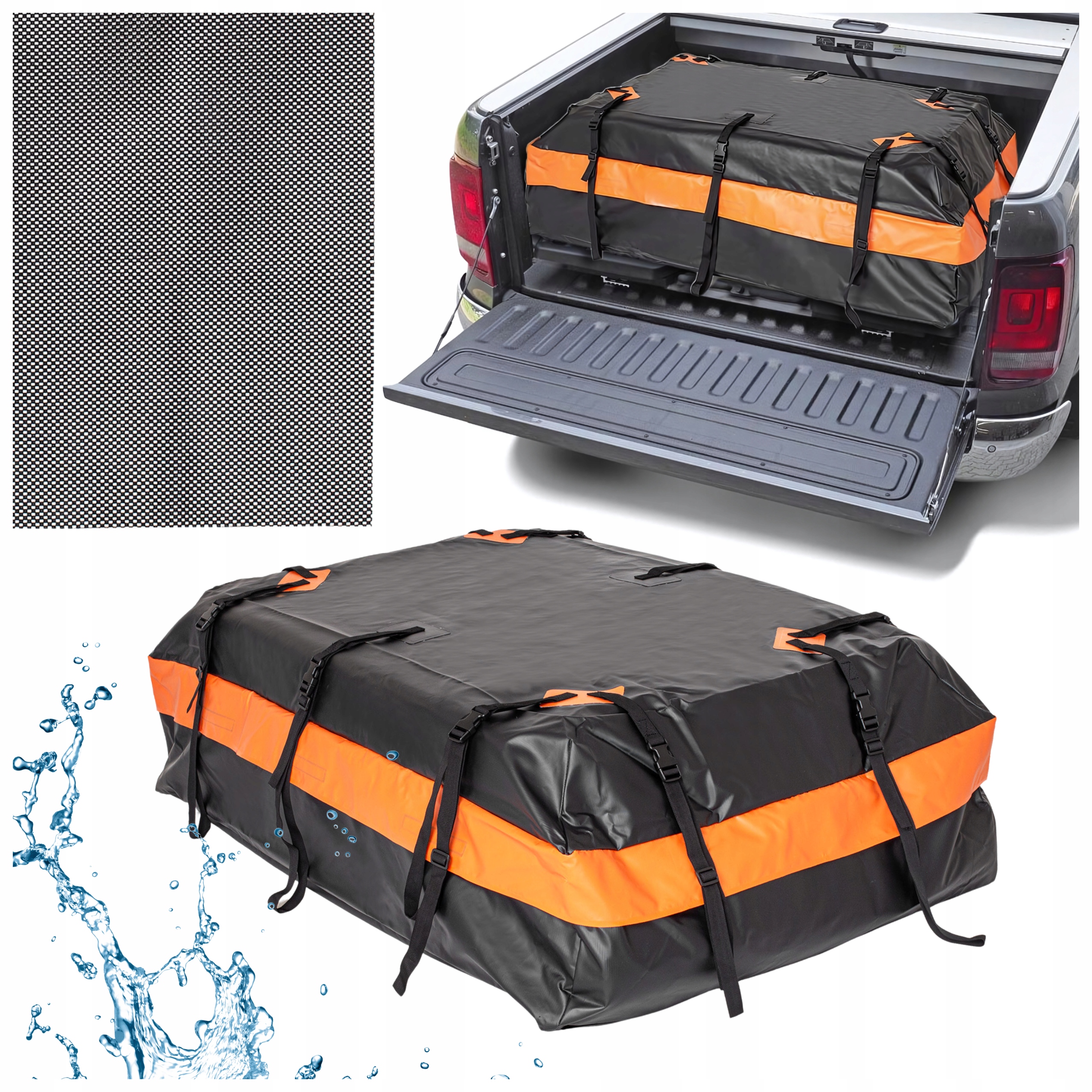 Box, Nosič Zavazadel Do Auta, Voděodolná Taška Pro Uložení Kufrů