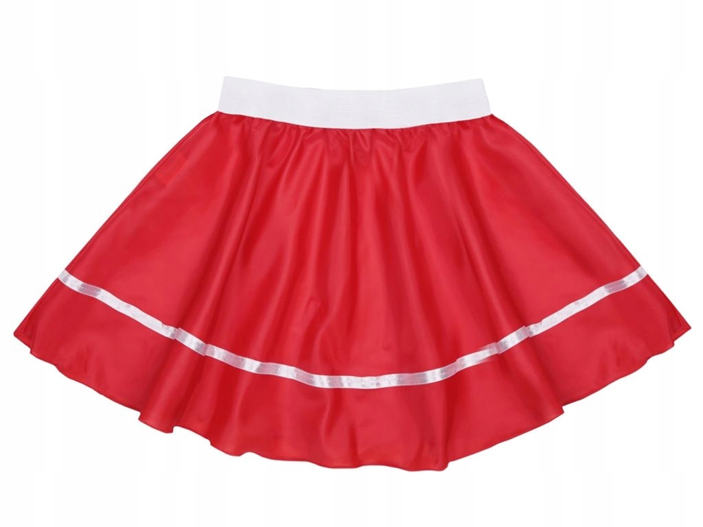 

Spódniczka Na Gumce Strój Czerwona 34cm
