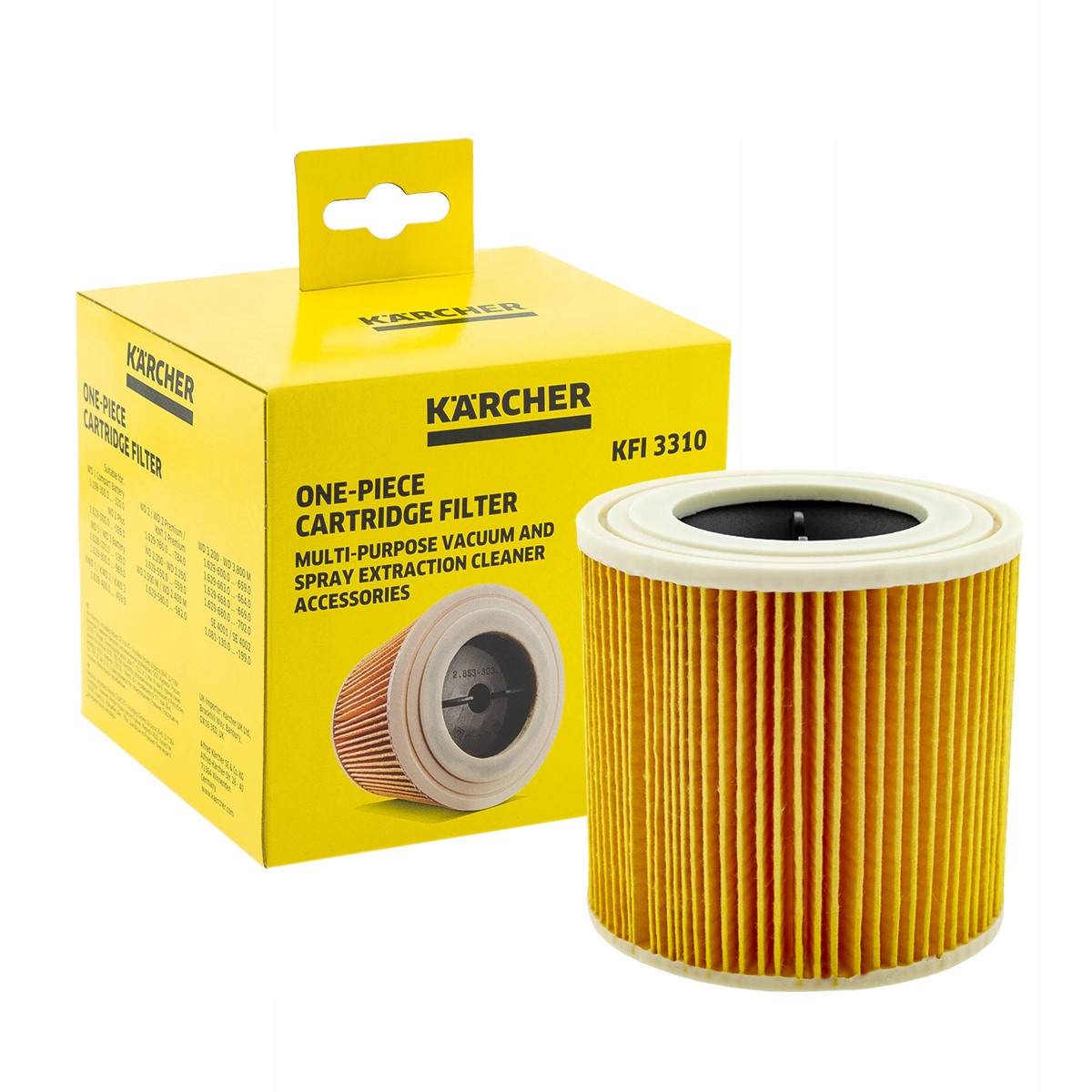 ケルヒャー(KARCHER)カートリッジフィルター2.863-303.0 グレー