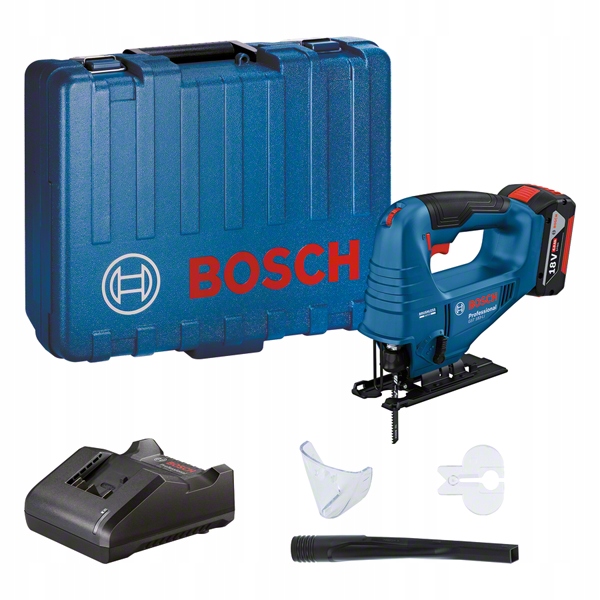 Bosch Přímočará Pila 18V Gst 183-LI 1x4,0Ah Držák „b“ Kufr