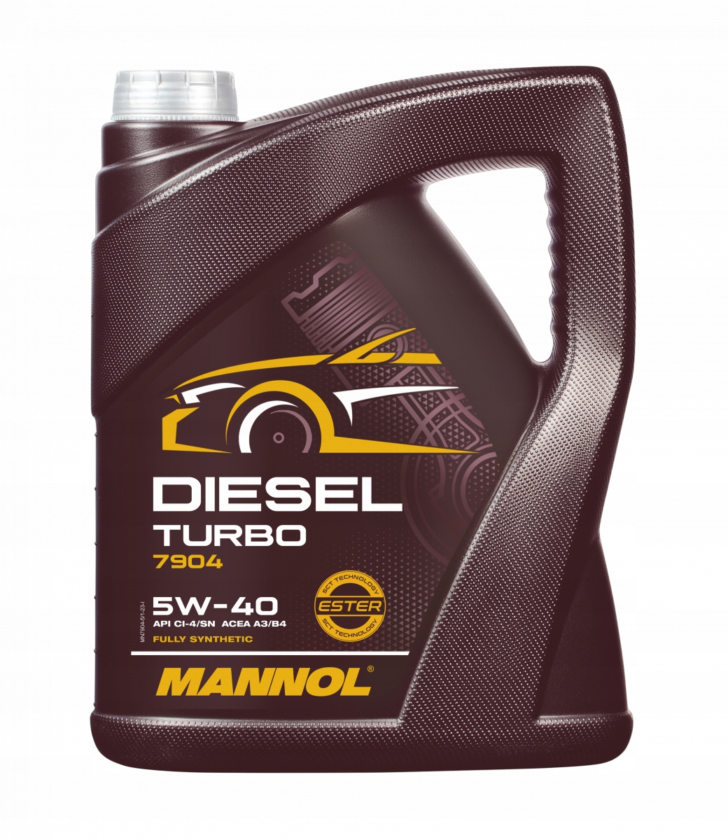 Motorový olej Sct Mannol Diesel Turbo 5 l 5W-40