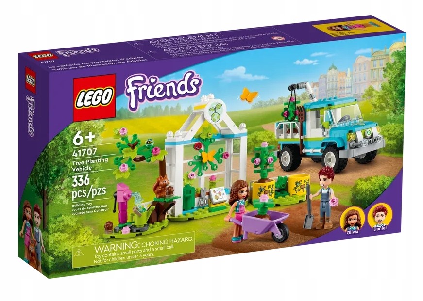 Lego Friends 41707 Vozík na sázení stromků