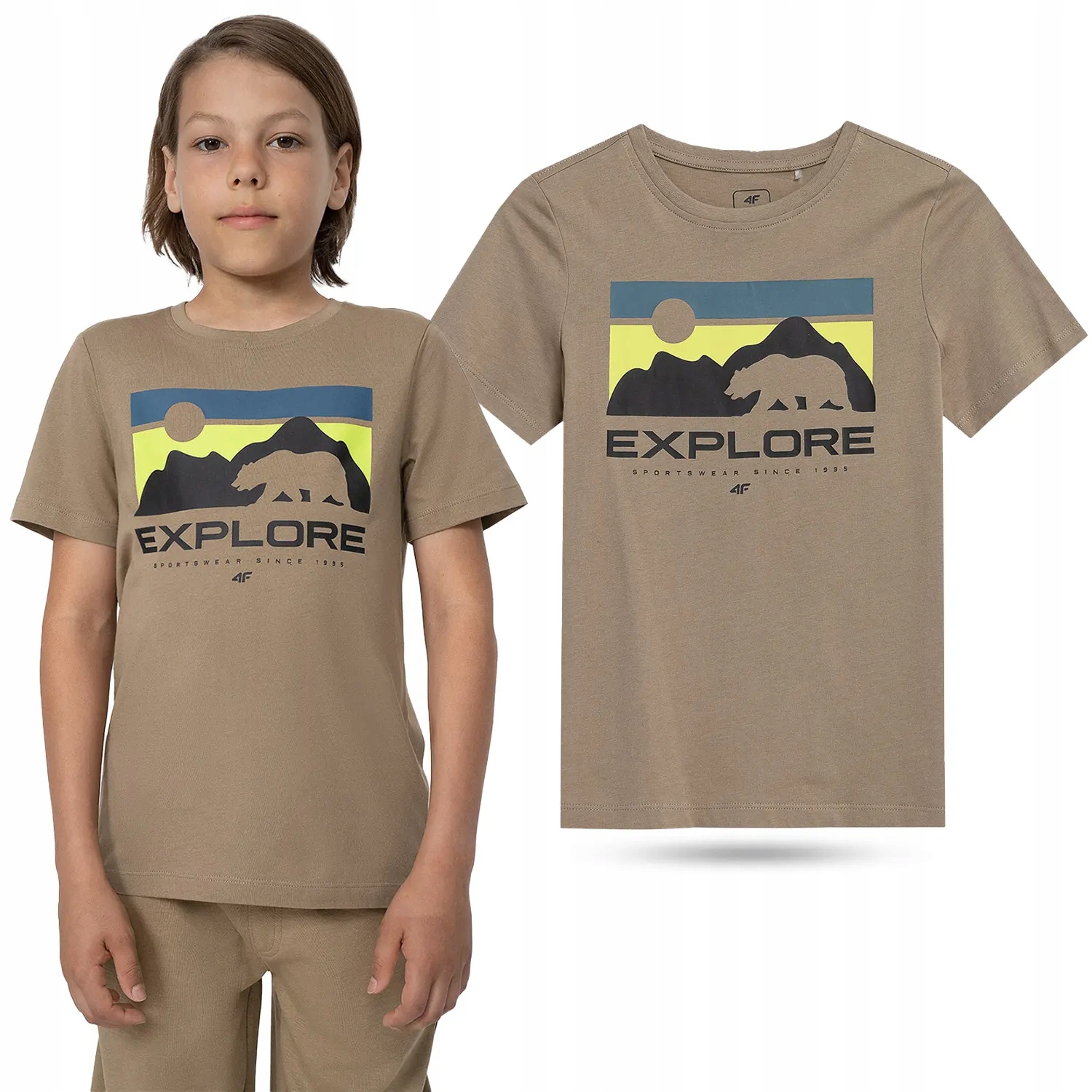 

Koszulka Chłopięca 4F Junior T-shirt SS23M322