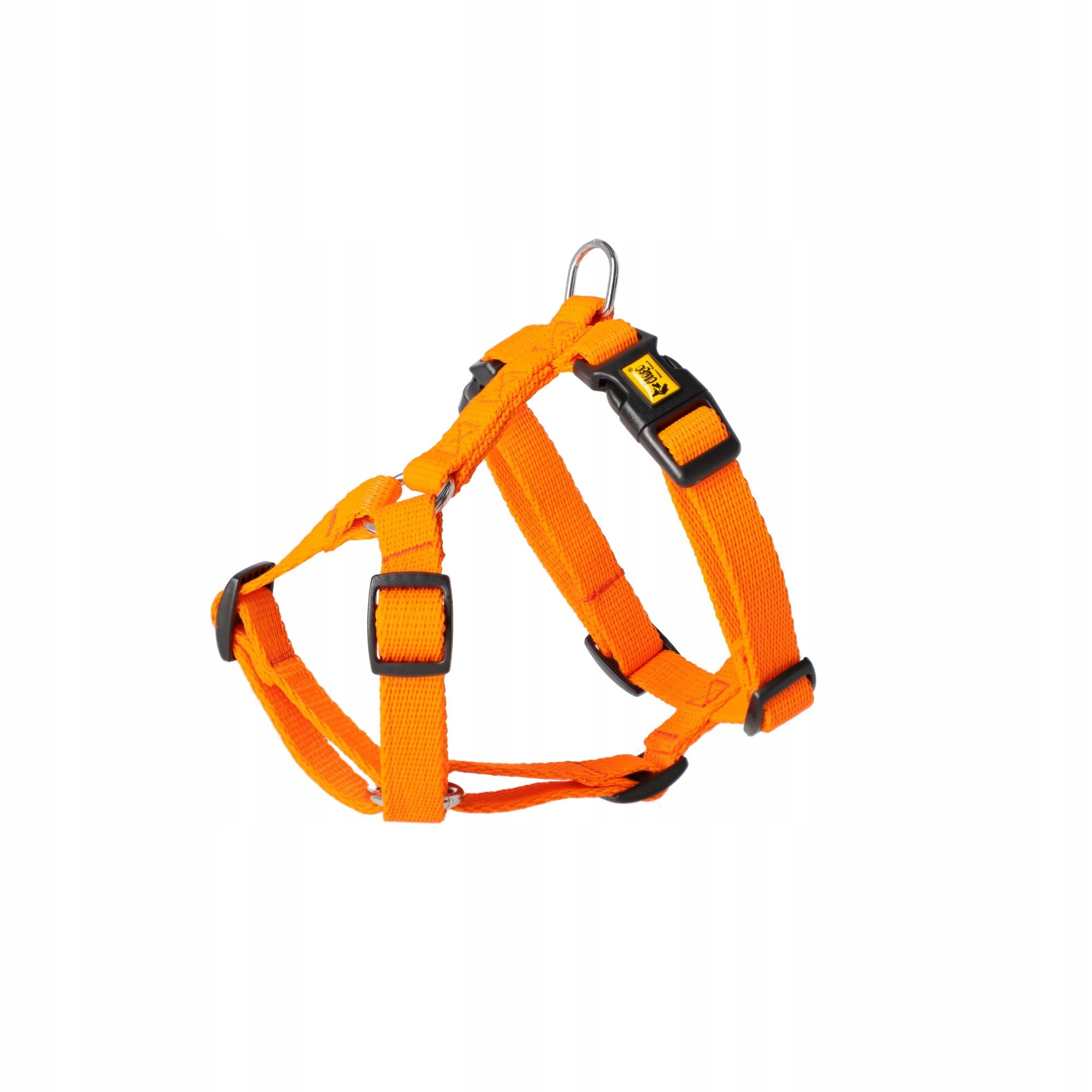 Levně Dingo Postroj z dvoupáskového pásku Guard Energy velikost L oranžový