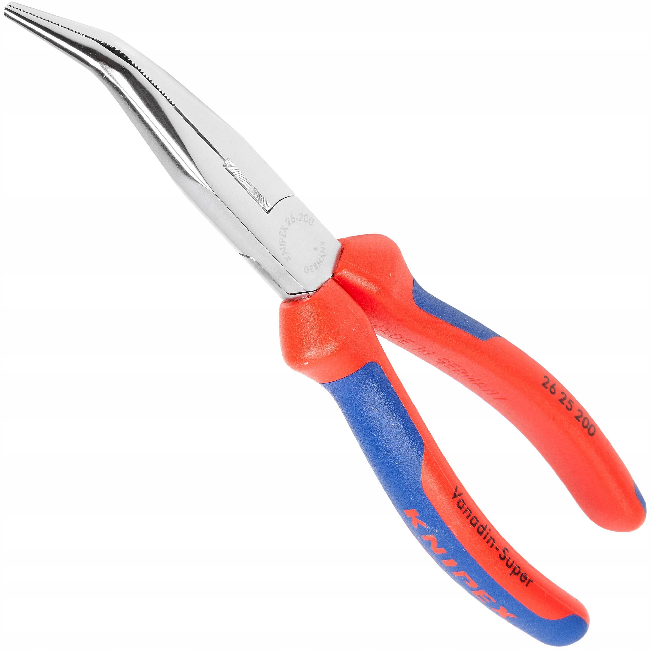 KNIPEX SZCZYPCE TNĄCE POŁOKRĄGŁE ZAKRZYWIONE 200MM