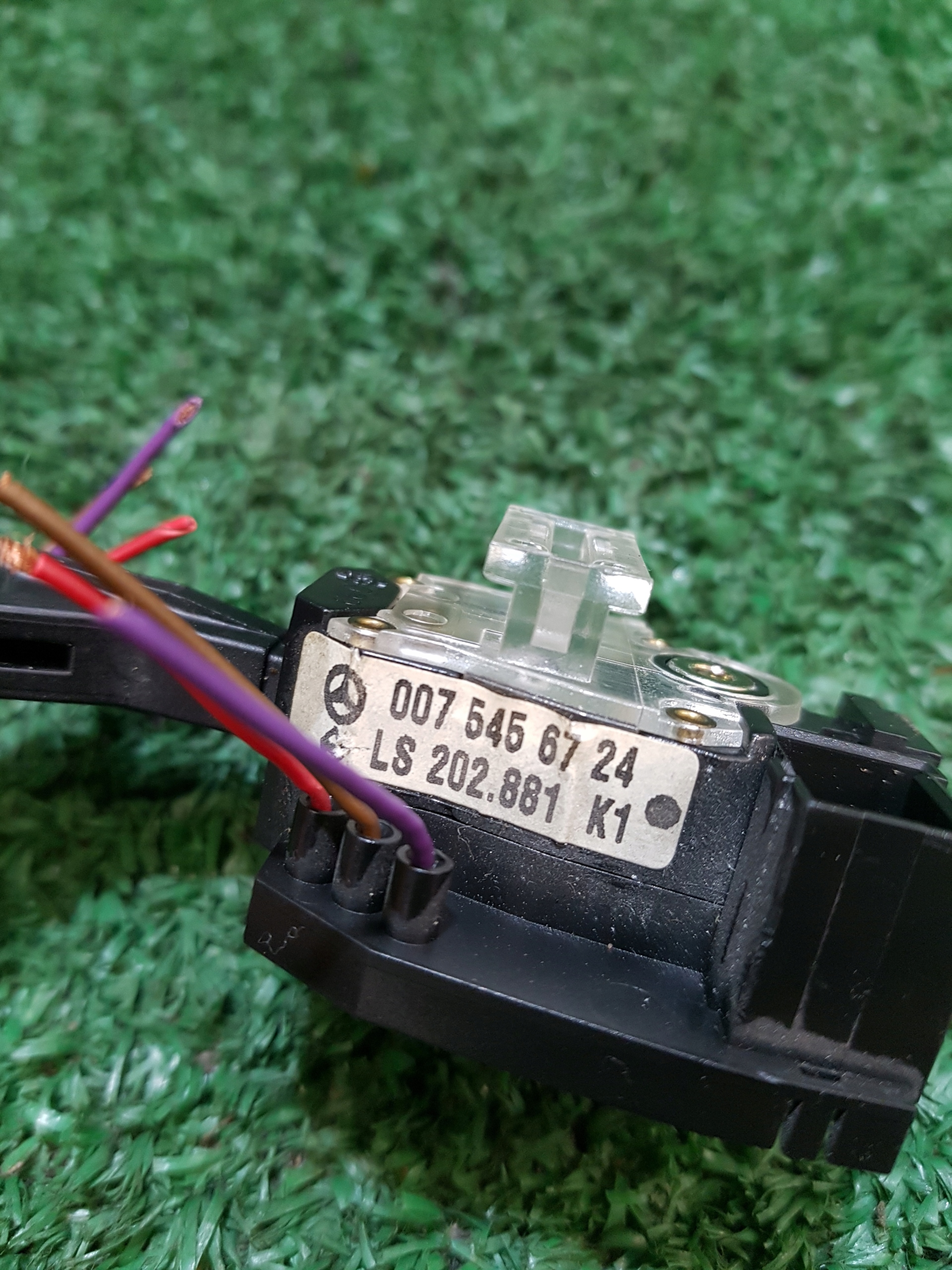 switch TEMPOMATU MERCEDES-BENZ ML W163 0075456724