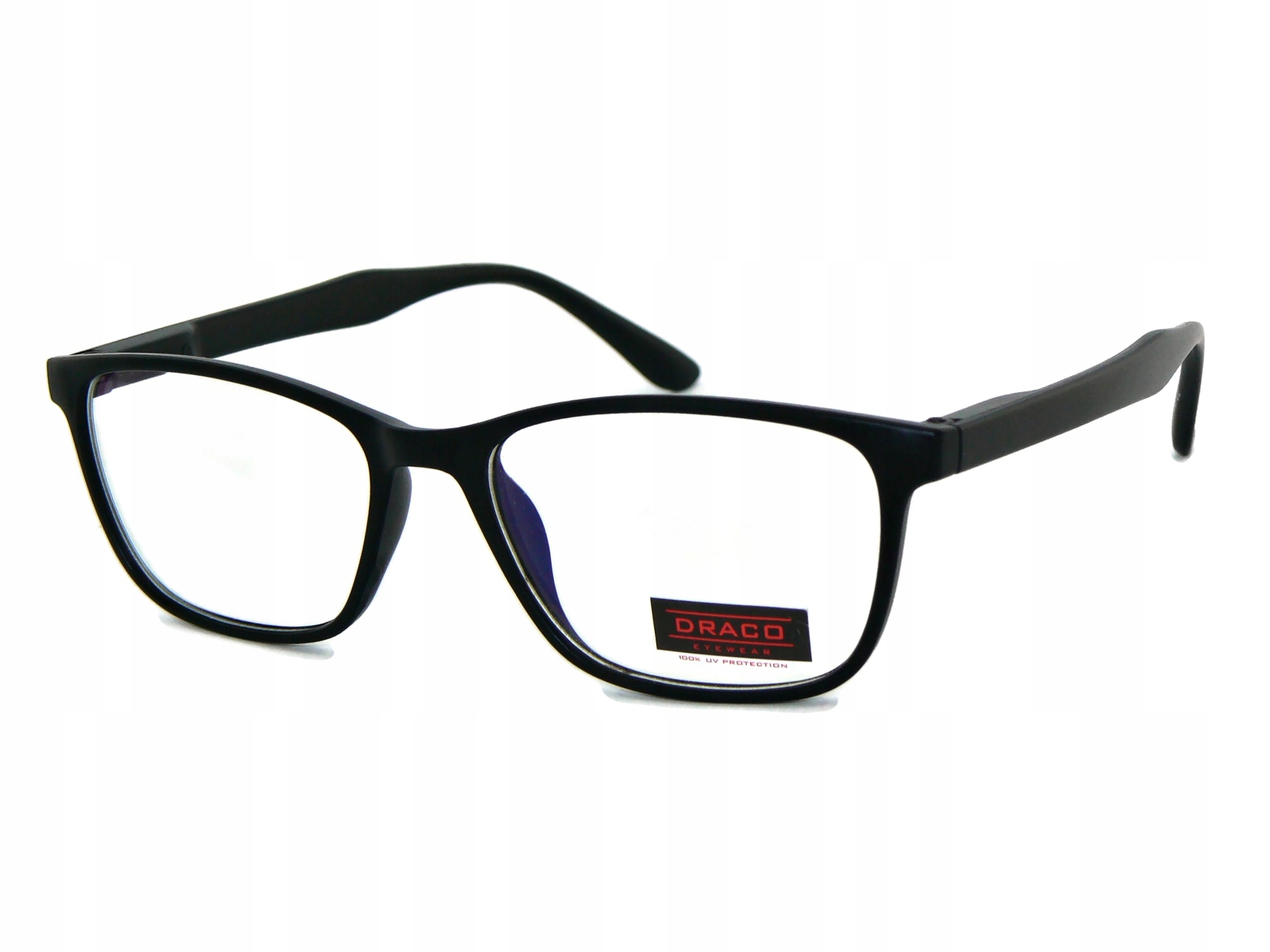 MĘSKIE OKULARY ZERÓWKI Z FILTREM BLUE LIGHT ANTYREFLEKSEM DO KOMPUTERA ETUI Model DR-116C2_V4