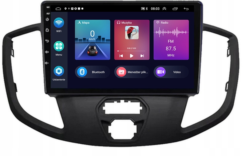 Gps A Android Navigace Bt Ford Transit 2014-18 Bt Carplay 4GB 64GB