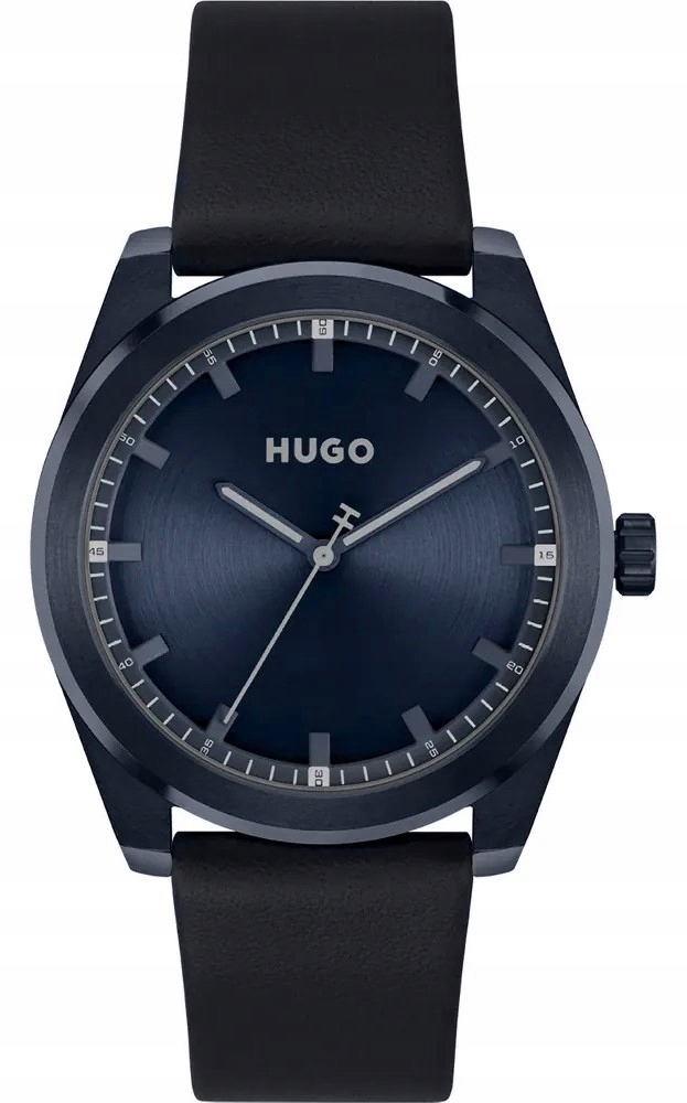 Zegarek męski Hugo Boss kwarcowy tarcza granatowa pasek granatowy