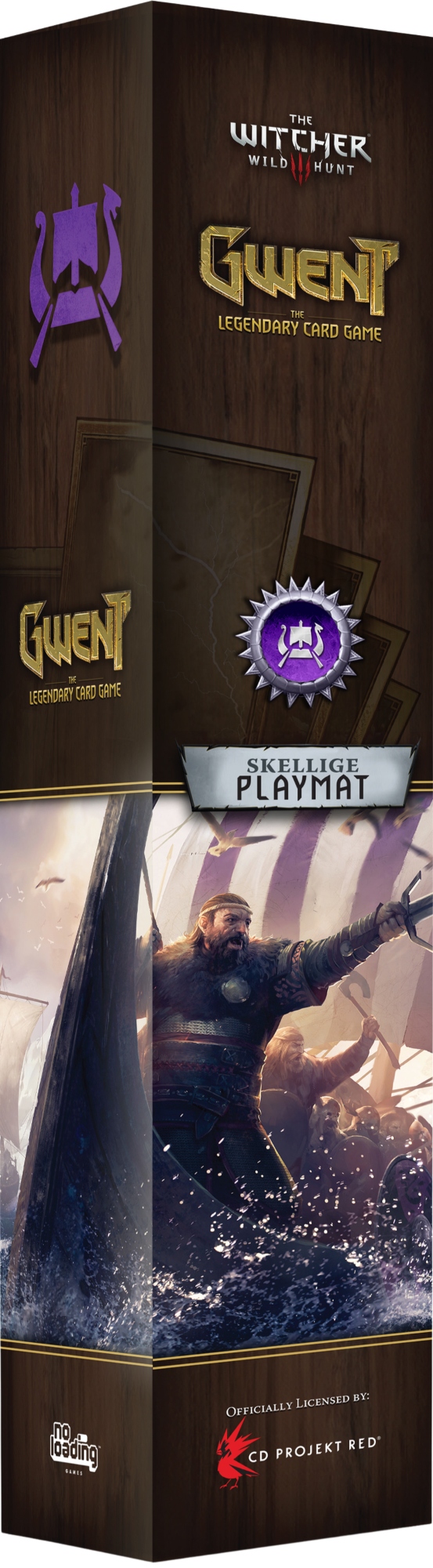 Mata do gry Gwint Gwent The Legendary Card Game Playmat Skellige