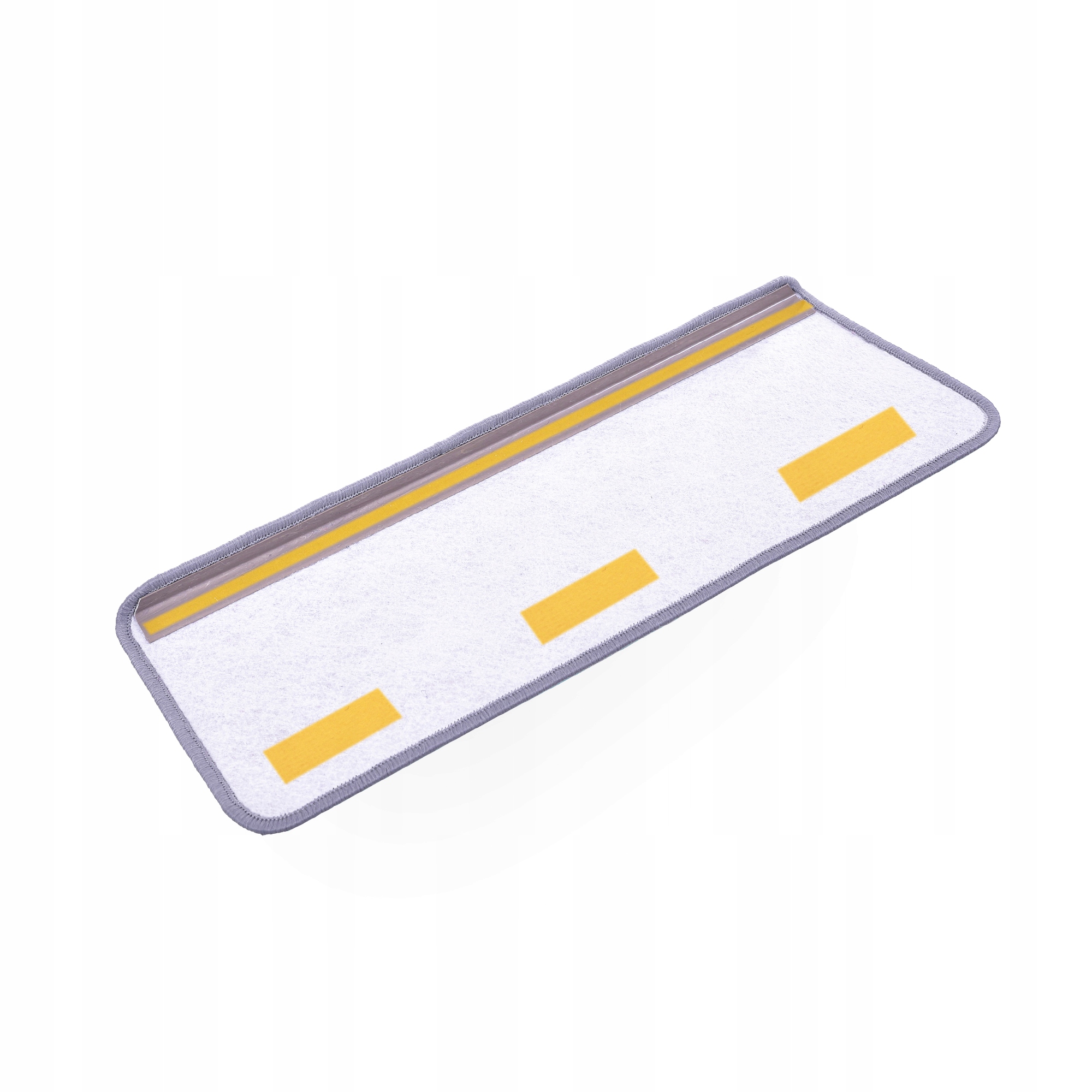 NAKŁADKI NA SCHODY DYWANIKI PROSTOKĄTNE CZARNE TWIST Kolor czarny