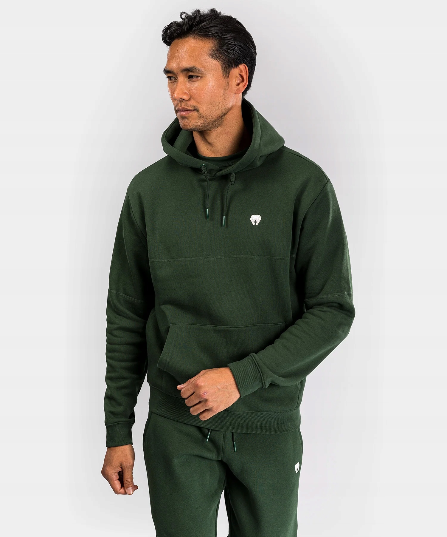 Venum Mikina S Kapucí Silent Power Hoodie Forest Green M