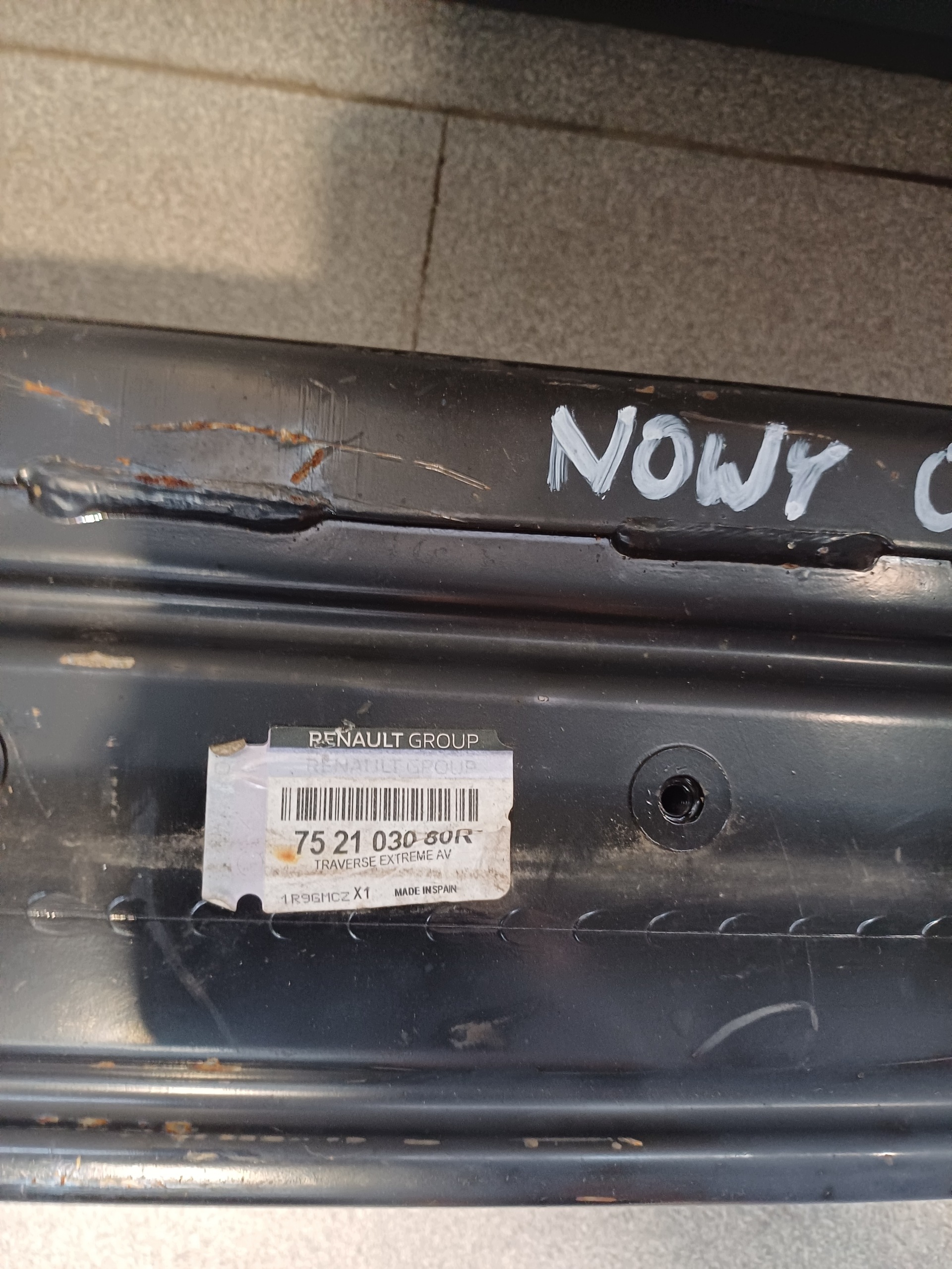 bumper support front front RENAULT KADJAR 752103080R