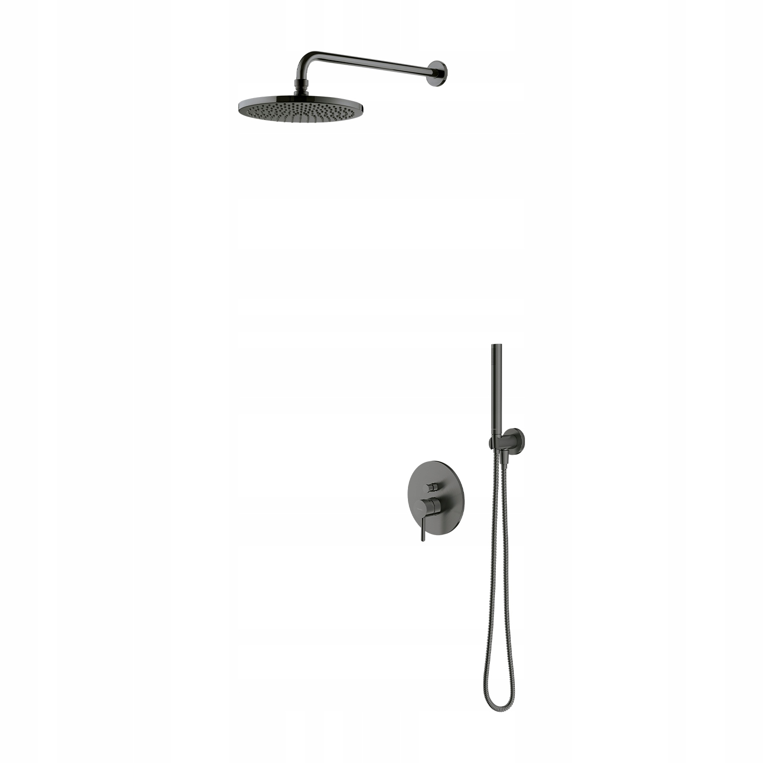 Sprchový Stĺp S Podomietkovou Batériou, Grafitová Farba Omnires