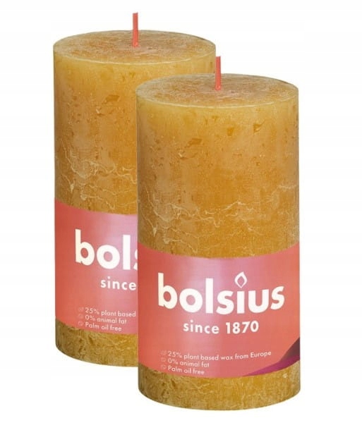 

Bolsius Rustic Shine Świeca pieńkowa 130/68 1szt