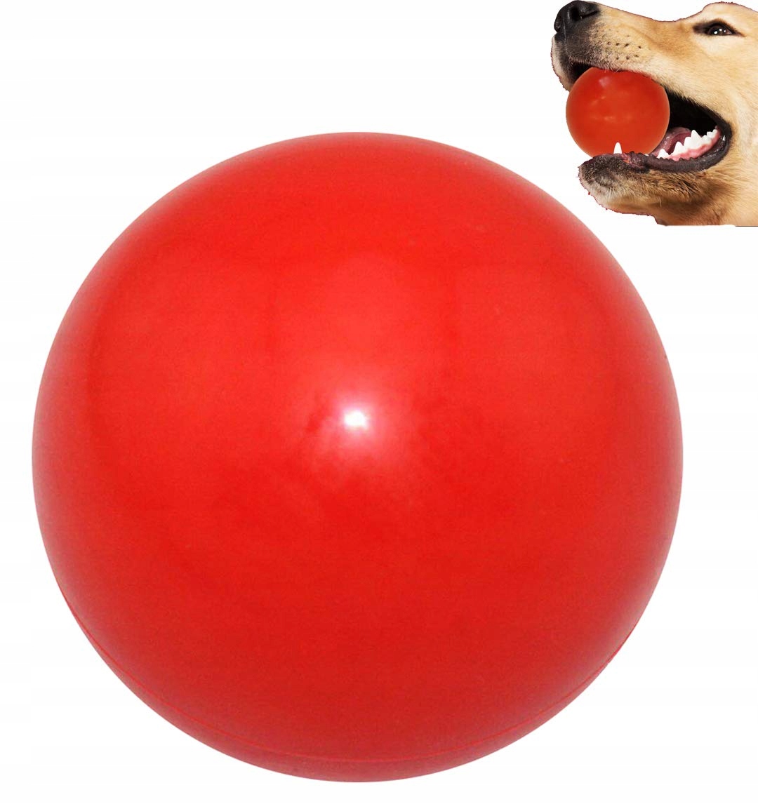 Mmsga míčky pro psy pro kousání a trénink z přírodního kaučuku