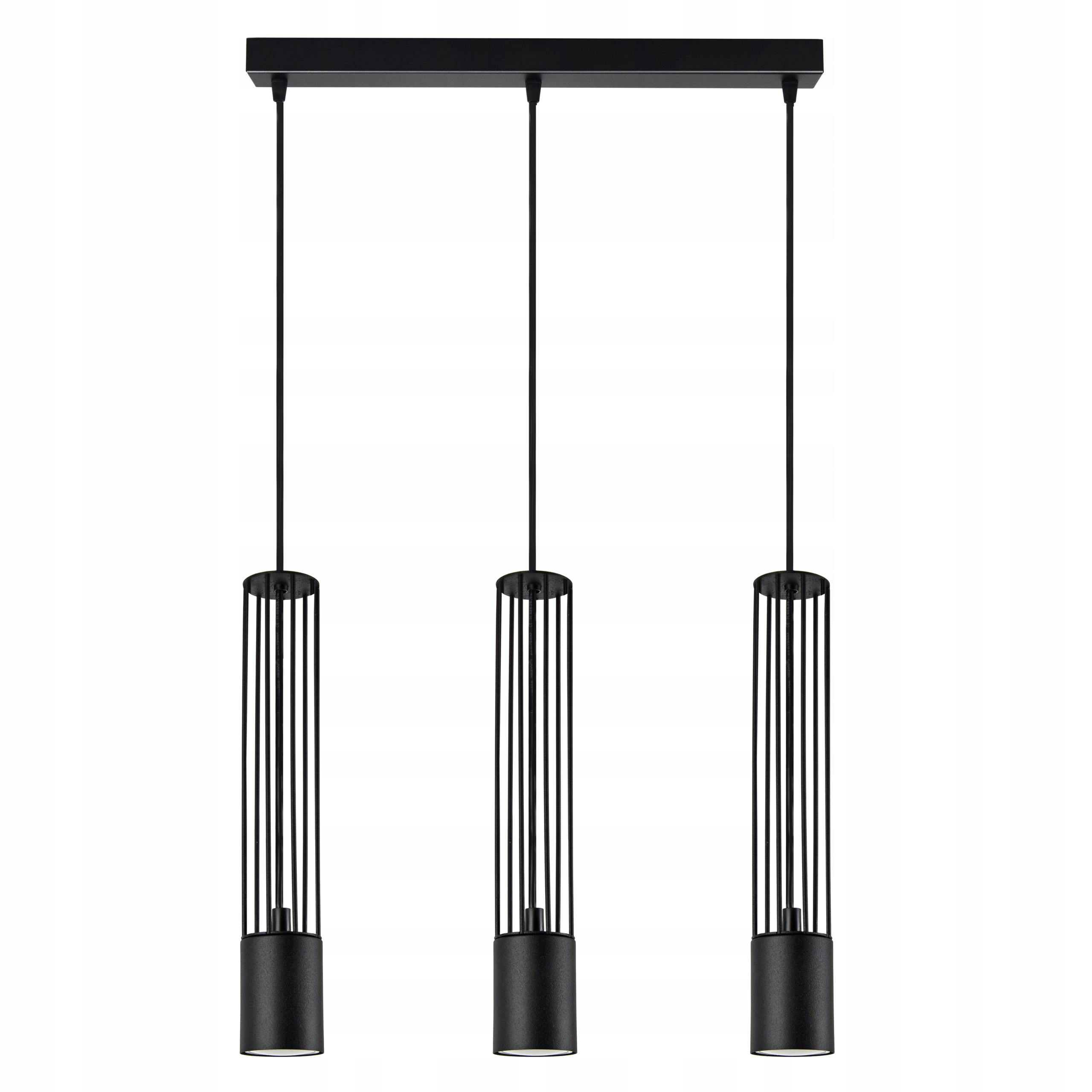 Závěsná lampa Lustr Drátěné tuby Kov GU10