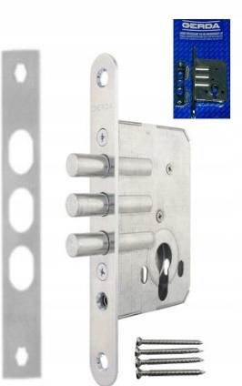 Zámek Zapuštěný Do Dveří Gerda ZW500 Čepový Horní Atest Vložka