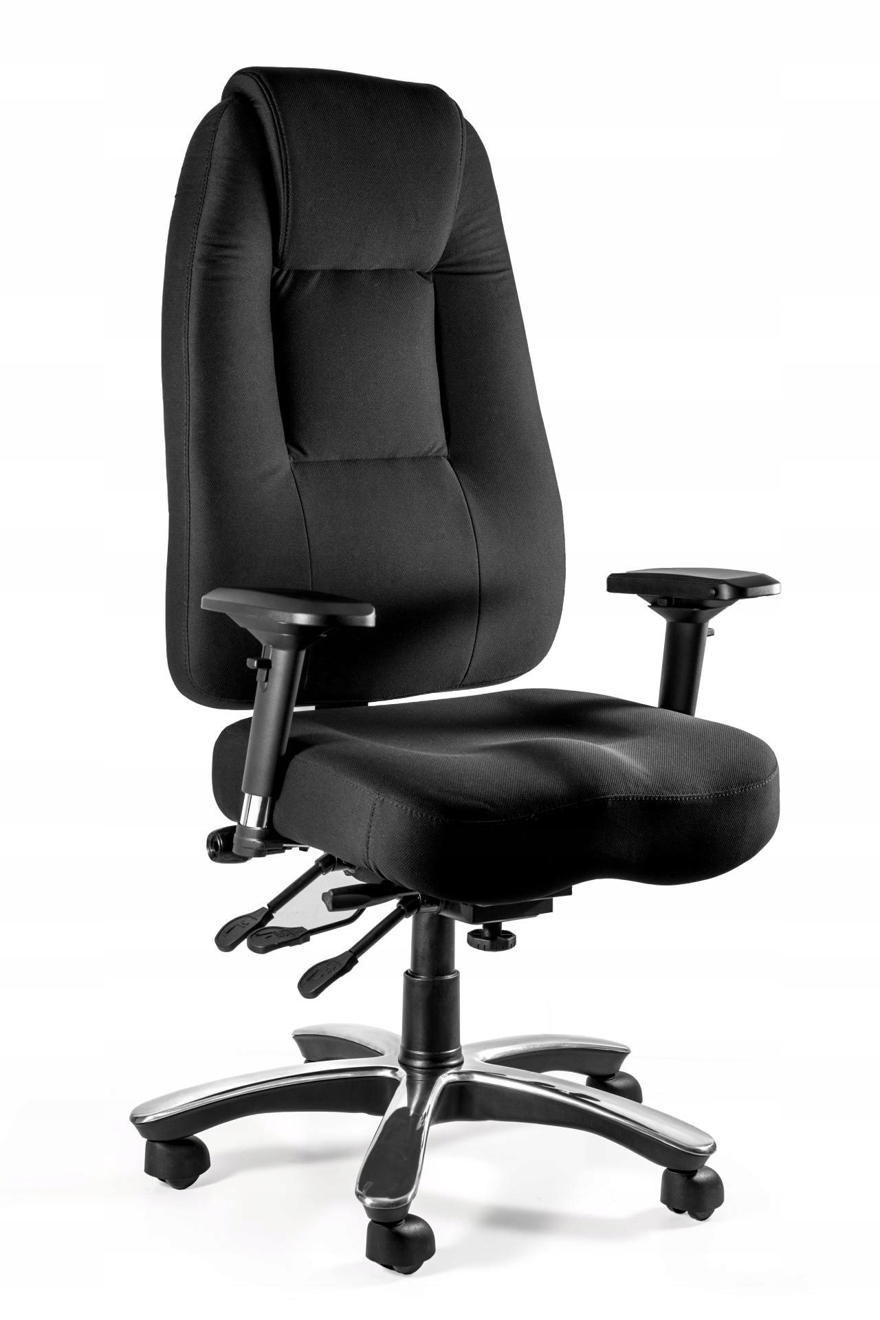 Fotel ergonomiczny obrotowy Commander Unique Czarny