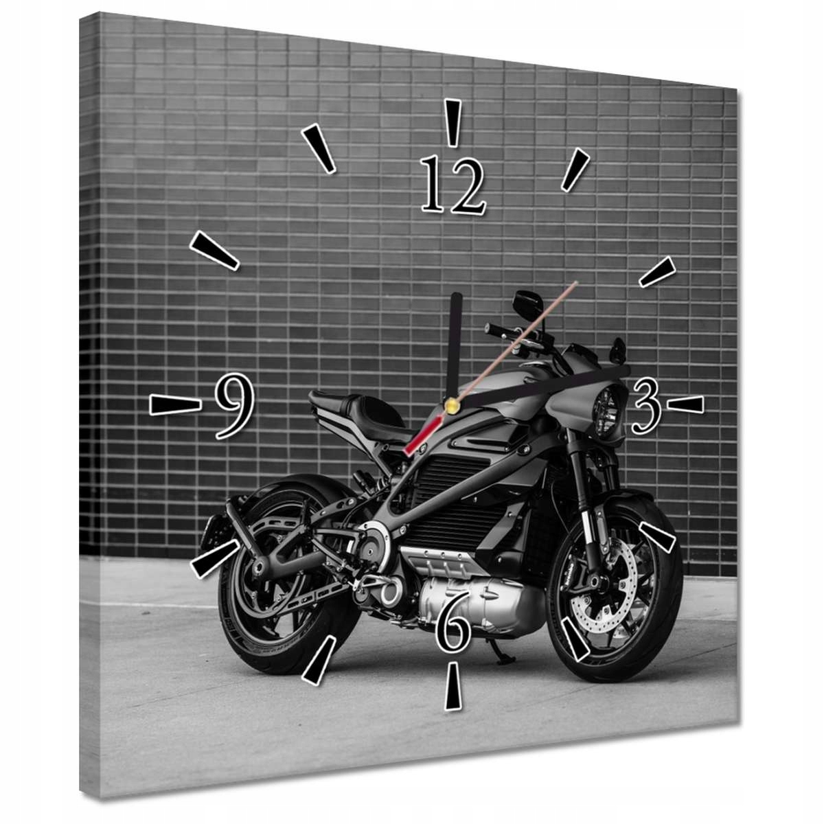 Hodiny 30x30 Harley Davidson Motocykl