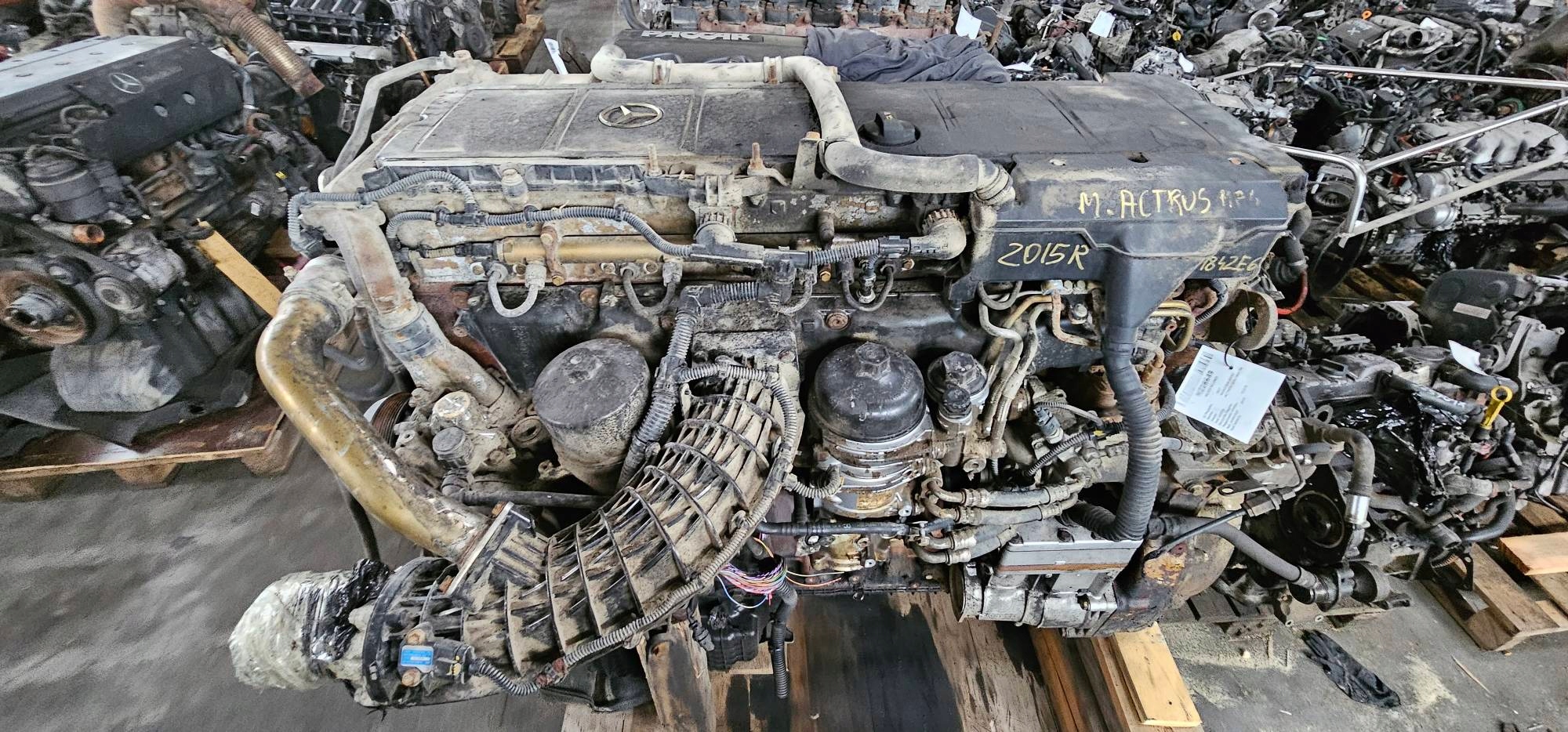 Motor komplet OM471LA 471900 E6 MERCDES-BENZ ACTROS MP4 1842 E6