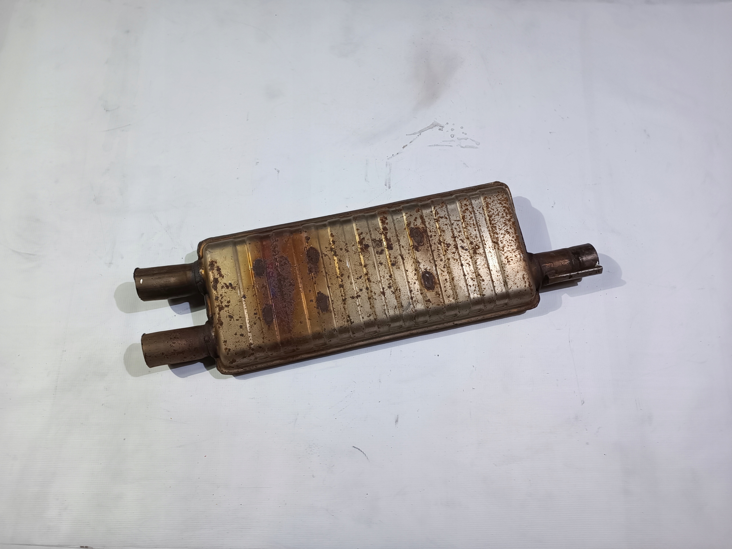 exhaust pipe silencer central Ford Mustang VI 2.3 2015